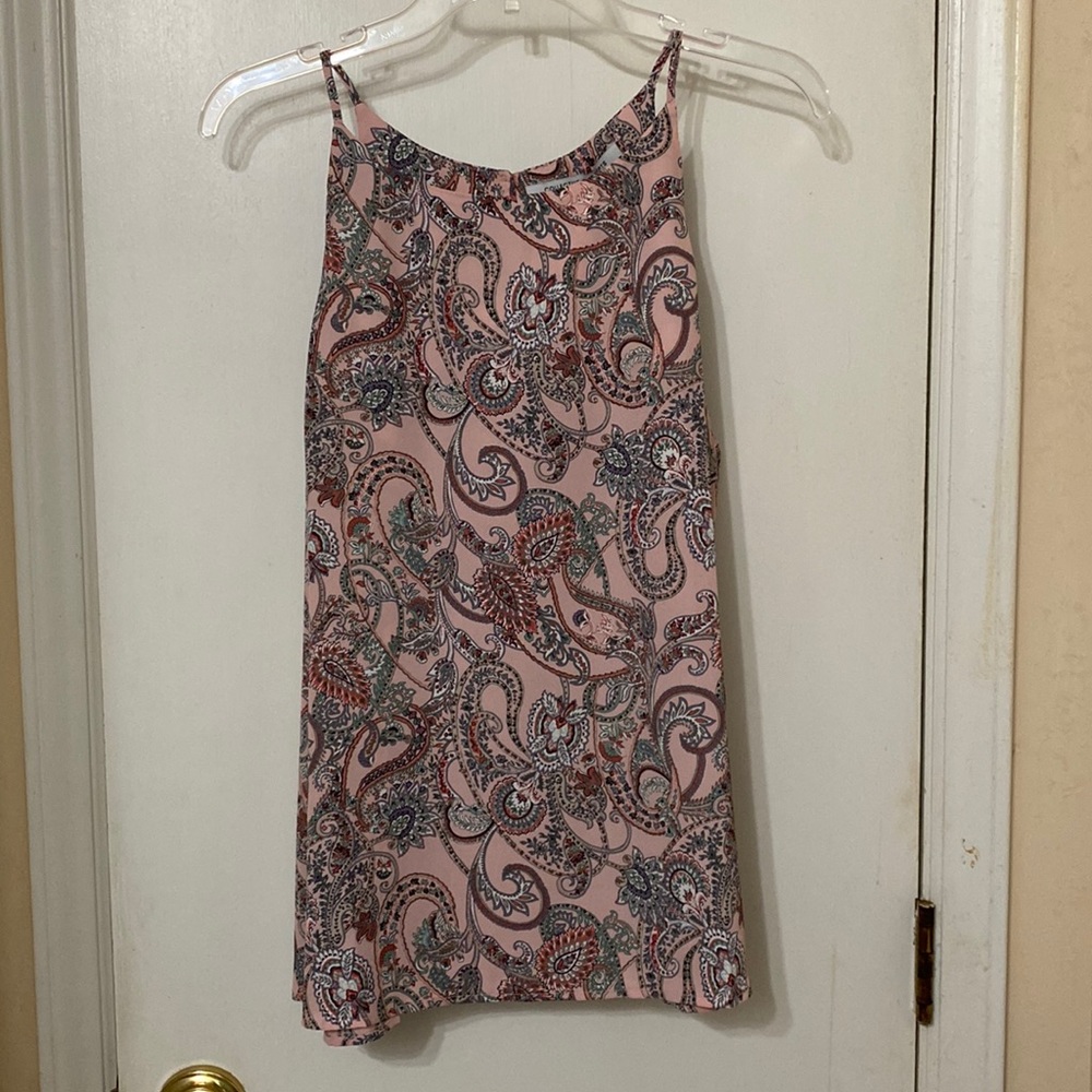 Collective Concepts Bailey Paisley Top XL NWT
